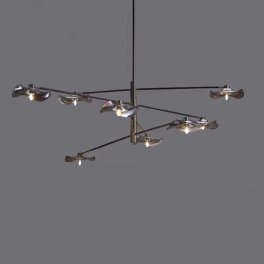 Arisha Modern Branch Metal Pendant Light, Clear/Multicolor - Neutralighting
