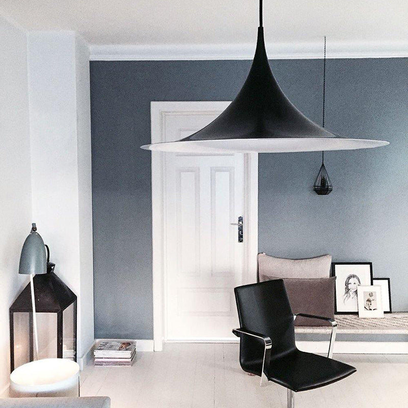 Arisha Minimalist Pendant Light, Hat - Neutralighting
