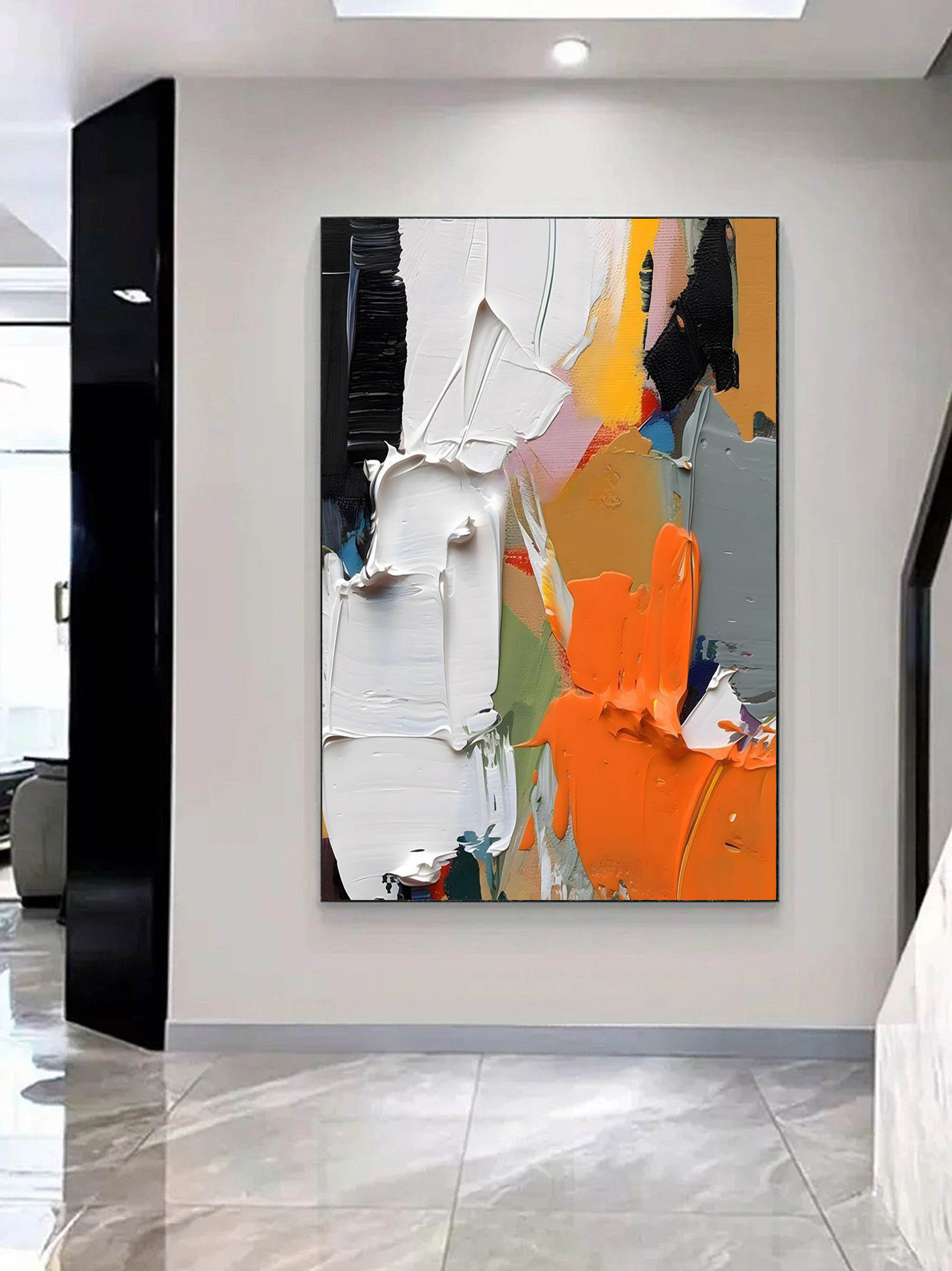 Wall Art Colorful Dynamic Dynamic Contemporary