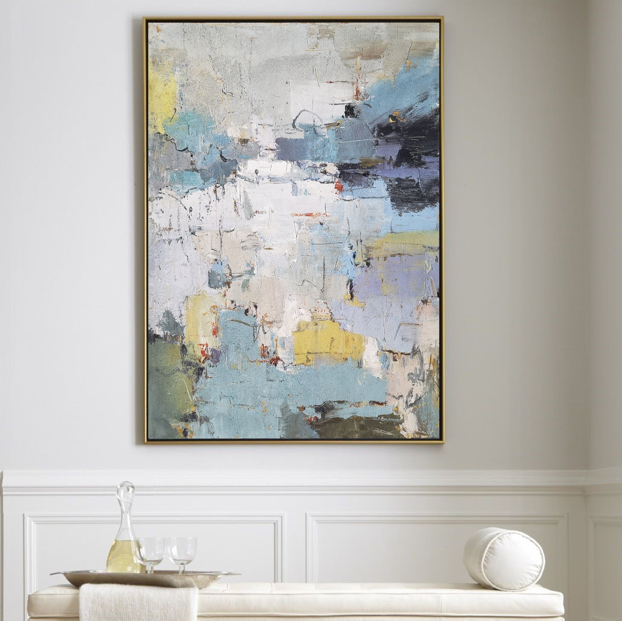 Texture Abstract Painting ABAV48 - Neutralighting