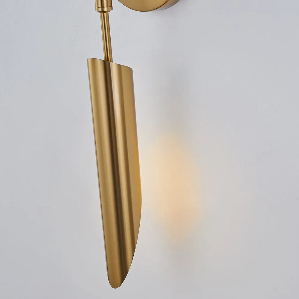 Phira Luxury Double-head Golden Scabbard Wall Lamp - Neutralighting