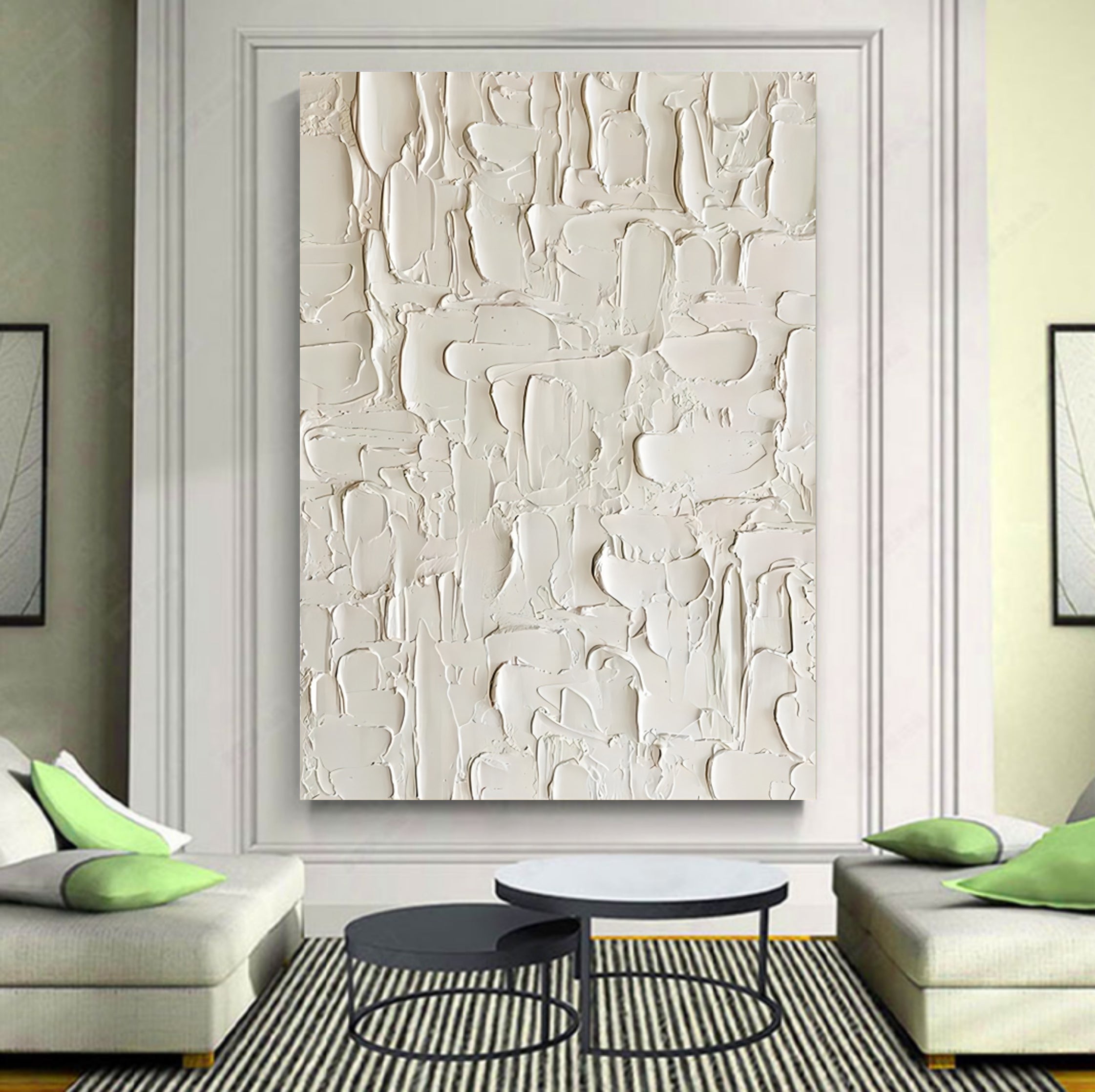 Plaster Art Texture Painting SG166 - Neutralighting