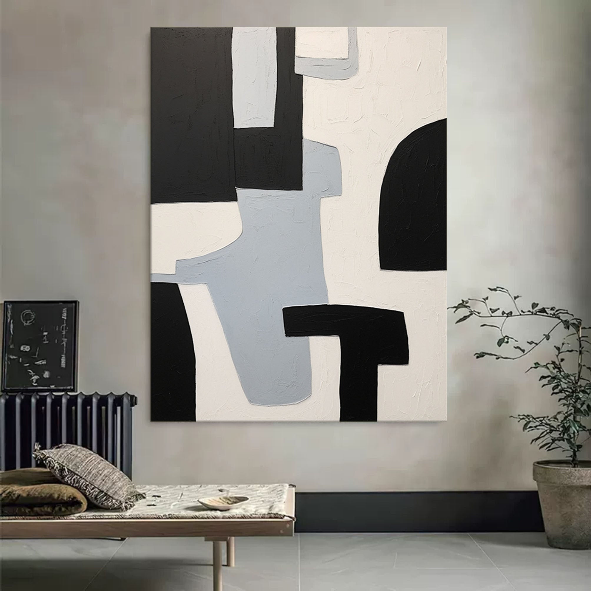 Contemporary Minimalist Art MA068 - Neutralighting