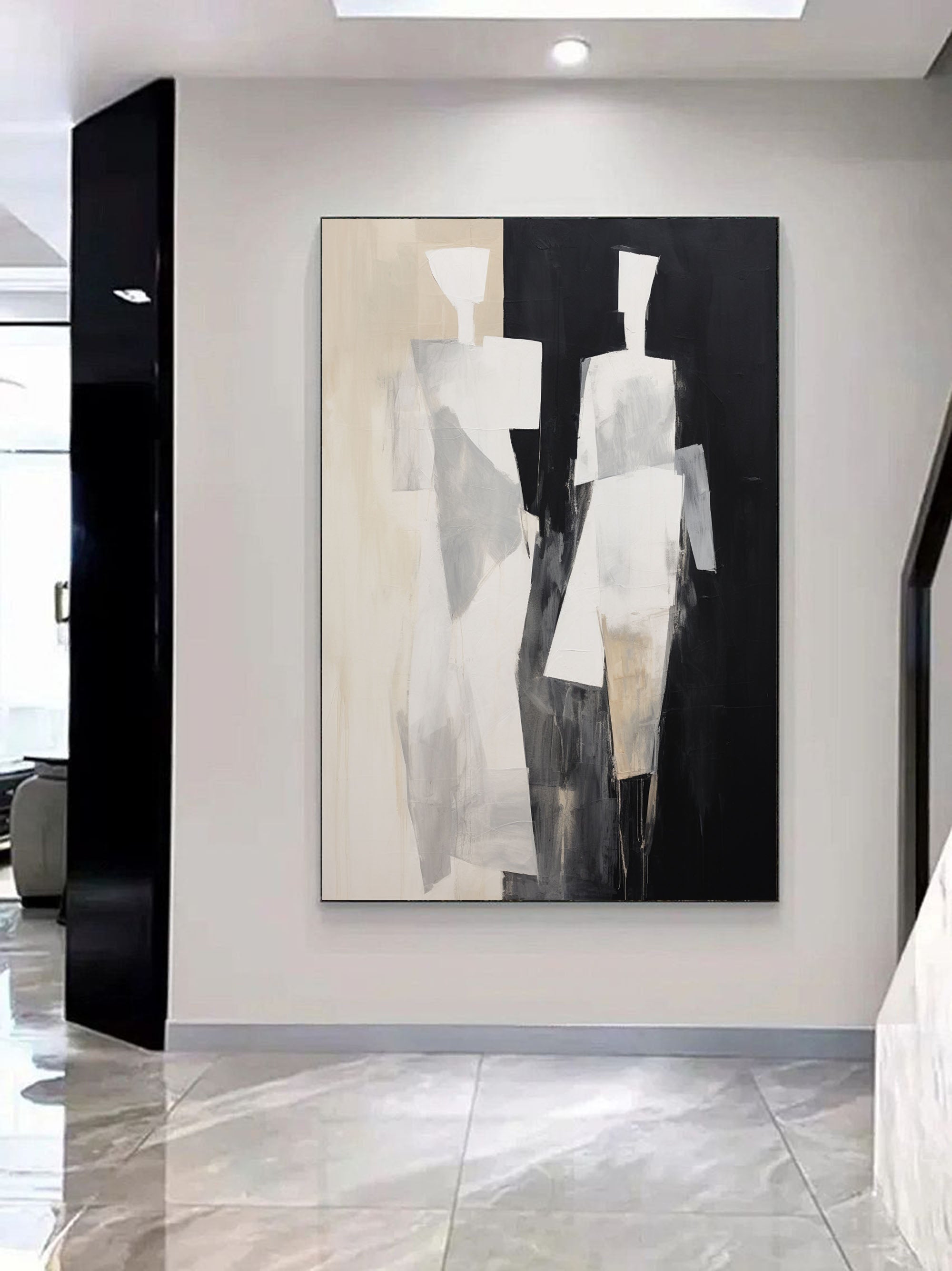 Contemporary Minimalist Art MA001 - Neutralighting