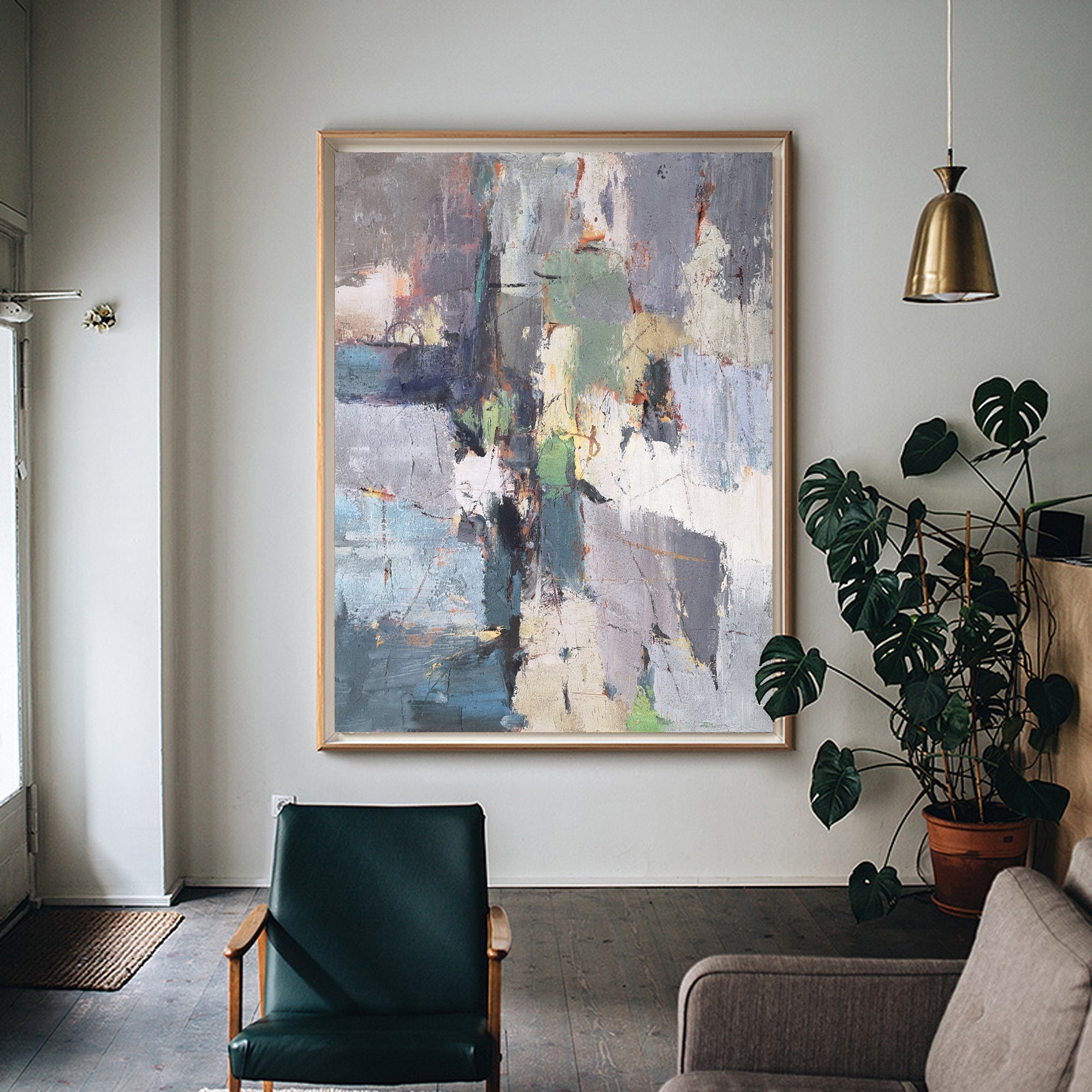 Abstract Painting ABAV54 - Neutralighting