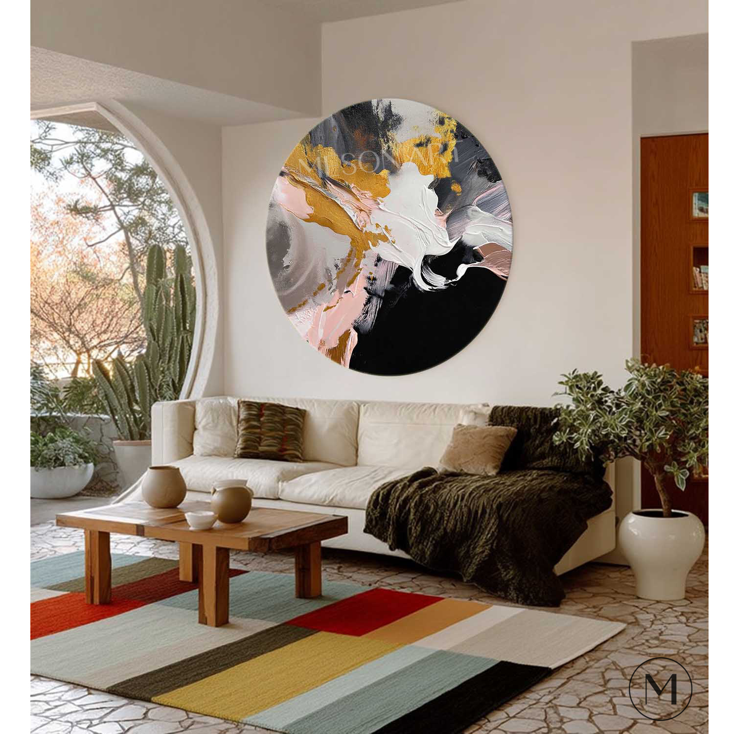 Wall Art Expressionist American Football Player