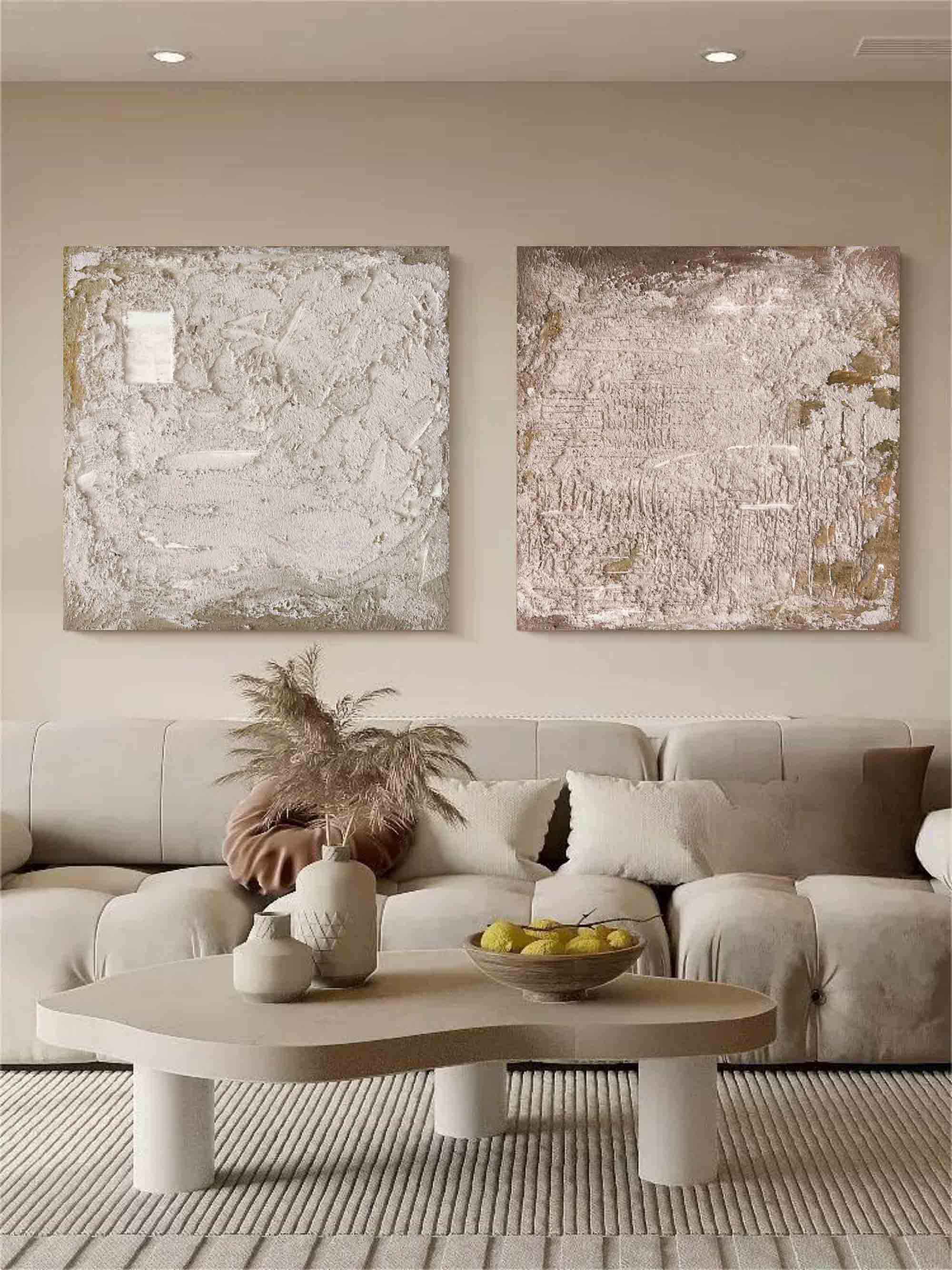 Abstract Painting Set Of 2 SP143 - Neutralighting