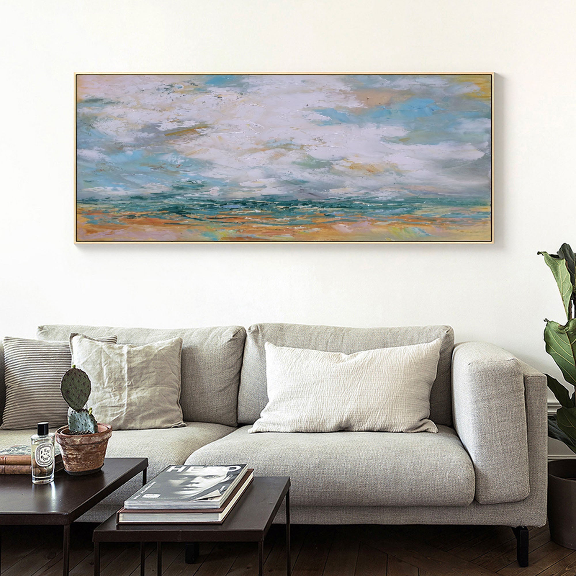 Large Seascape Painting