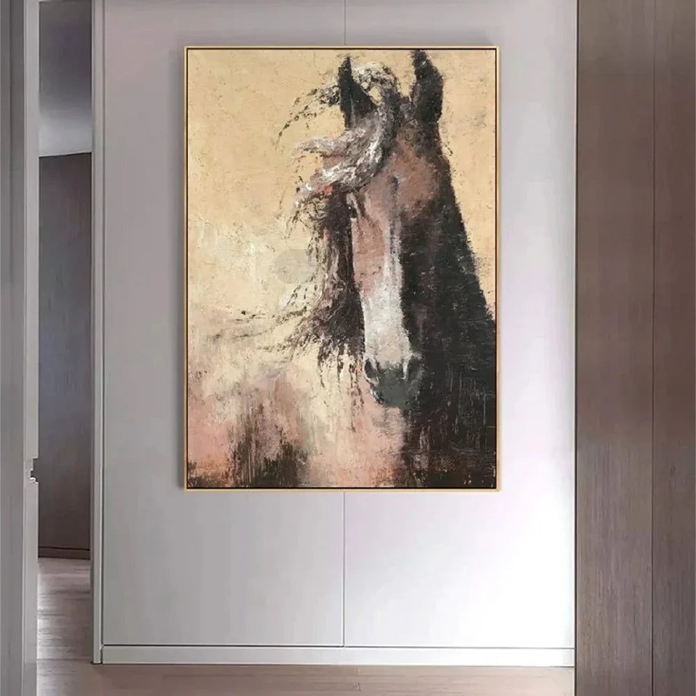 Abstract Horse Painting