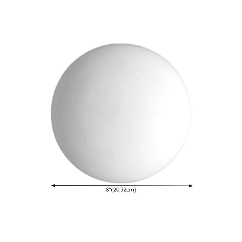 Valentina Modern Globe Shape Vanity Metal Glass LED Wall Lamp - Neutralighting