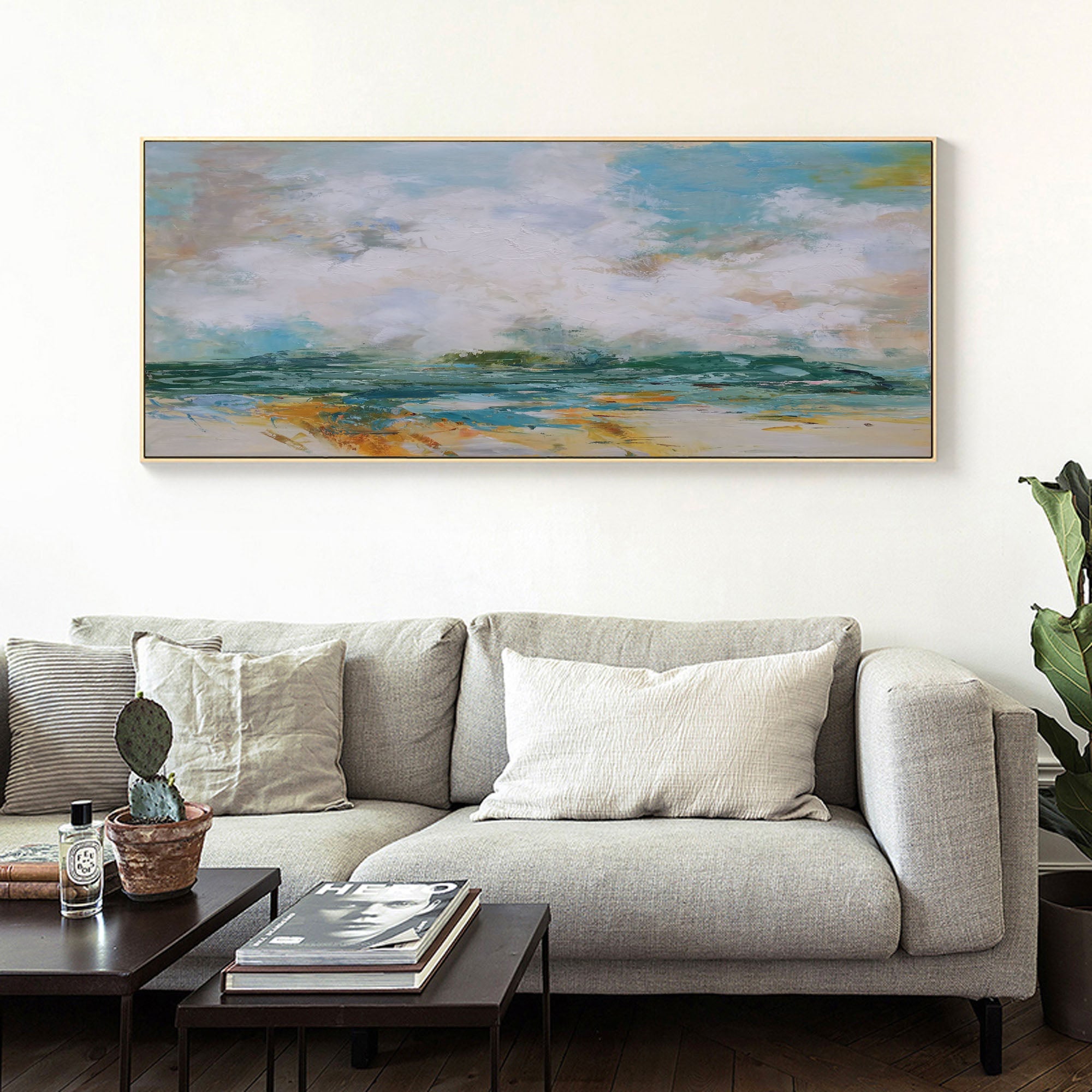 Impressionist Seascape Painting
