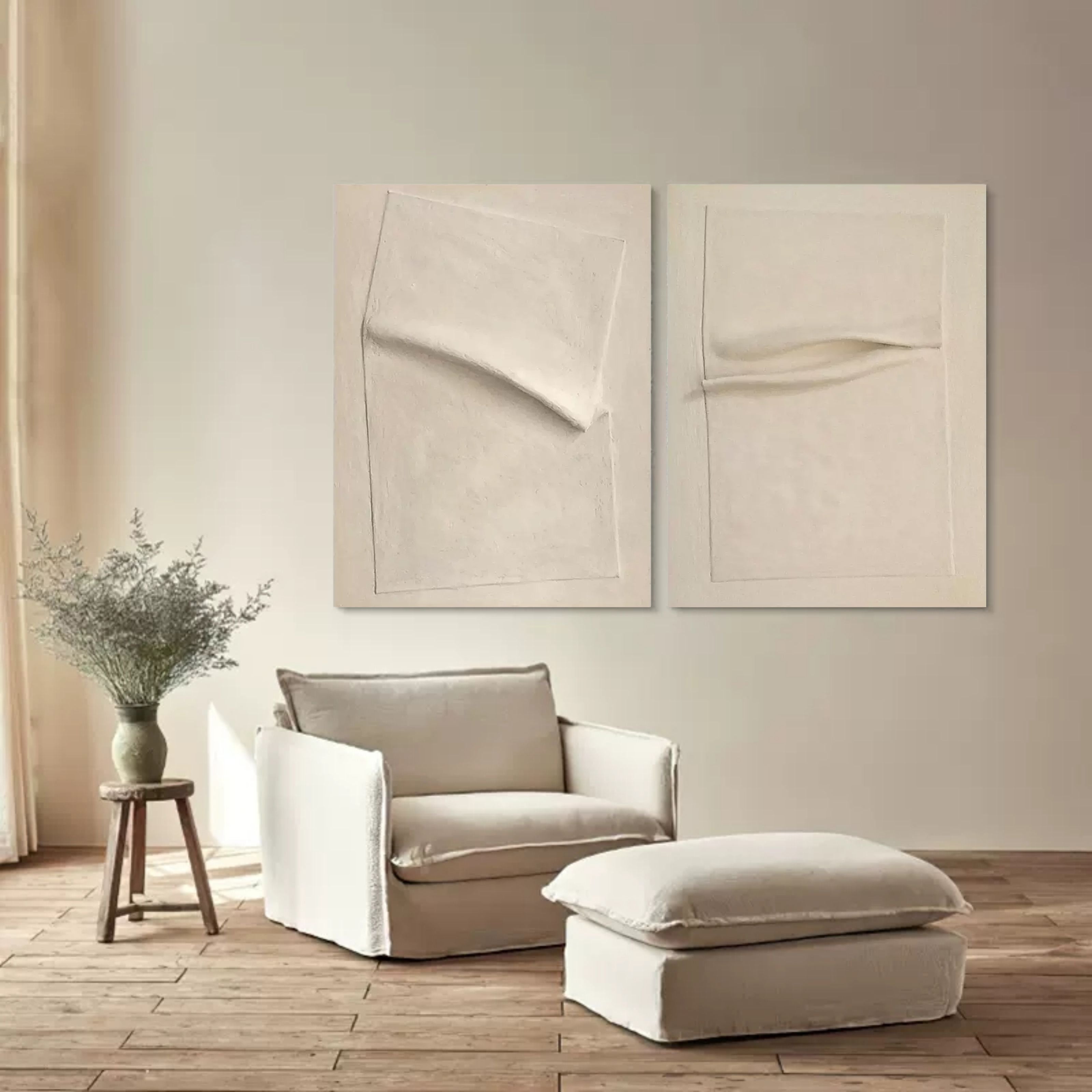 Abstract Painting Set Of 2 SP033 - Neutralighting