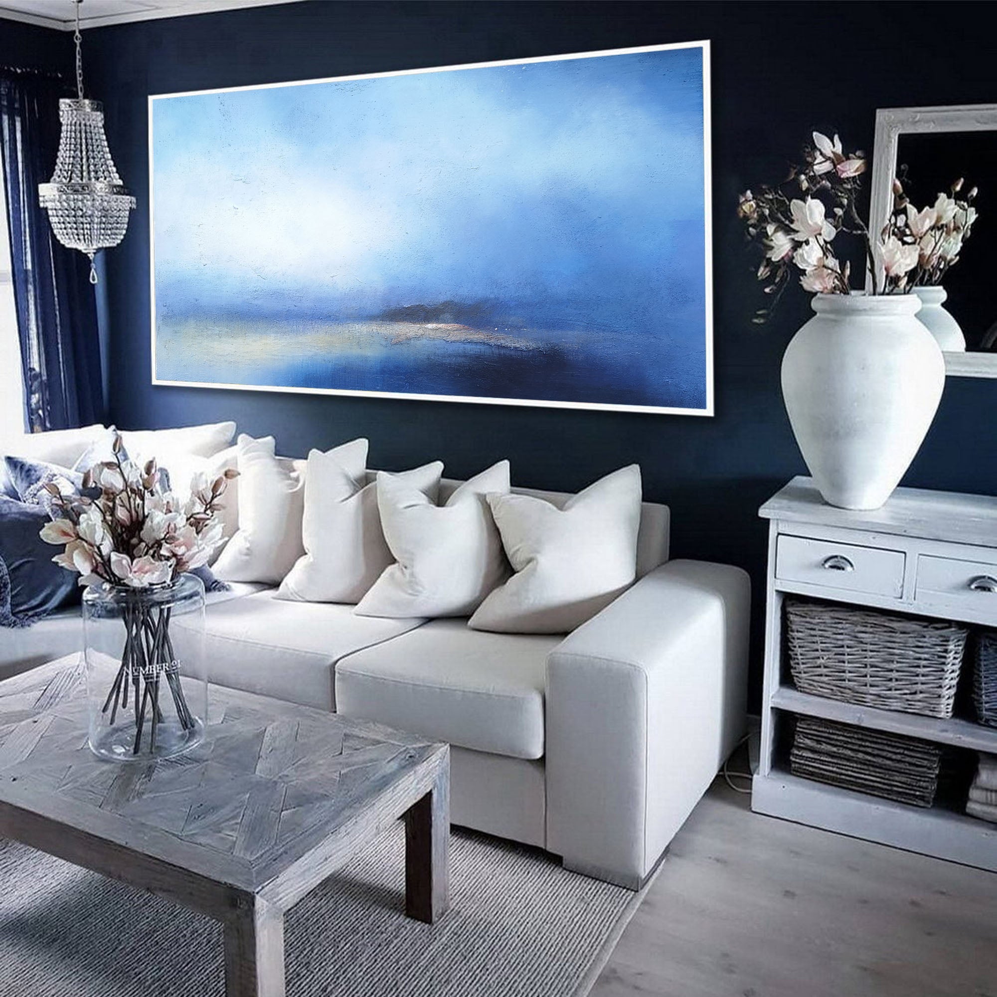 Blue Ocean Painting