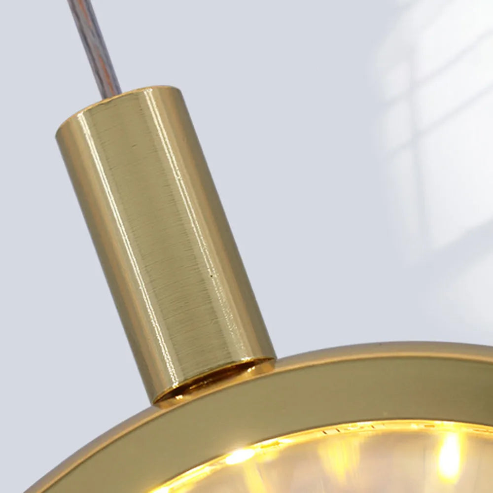 Kristy Morden Spherical Metal Pendant Light, Gold - Neutralighting
