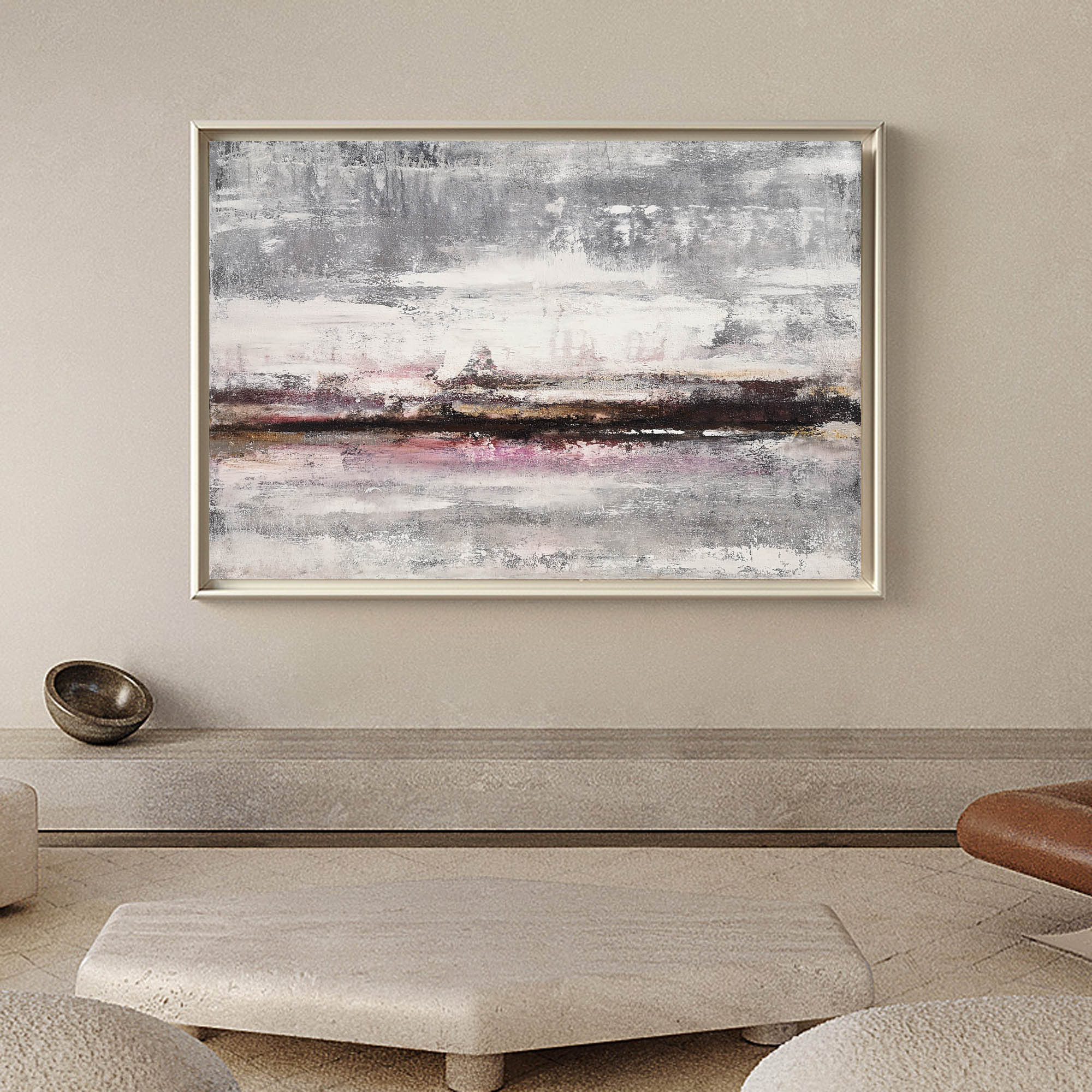 Abstract Landscape Oil Painting