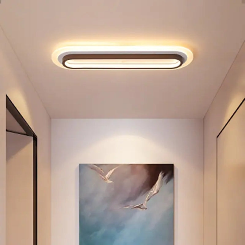 Arisha Modern Linear Metal/Acrylic Ceiling Light - Neutralighting