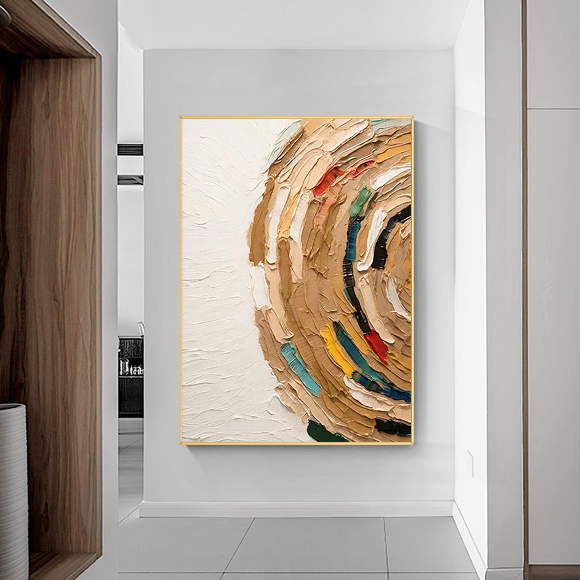 Abstract Canvas Art AB183 - Neutralighting