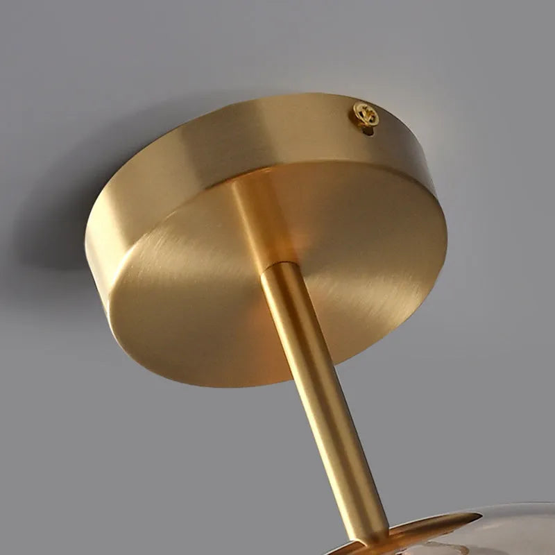 Rhea Glass Semi-Flush Mount Ceiling Light/Pendant Light - Neutralighting