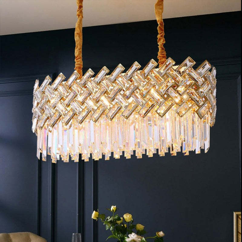 Kristy Luxury Gold Chandelier, Crystal & Metal - Neutralighting