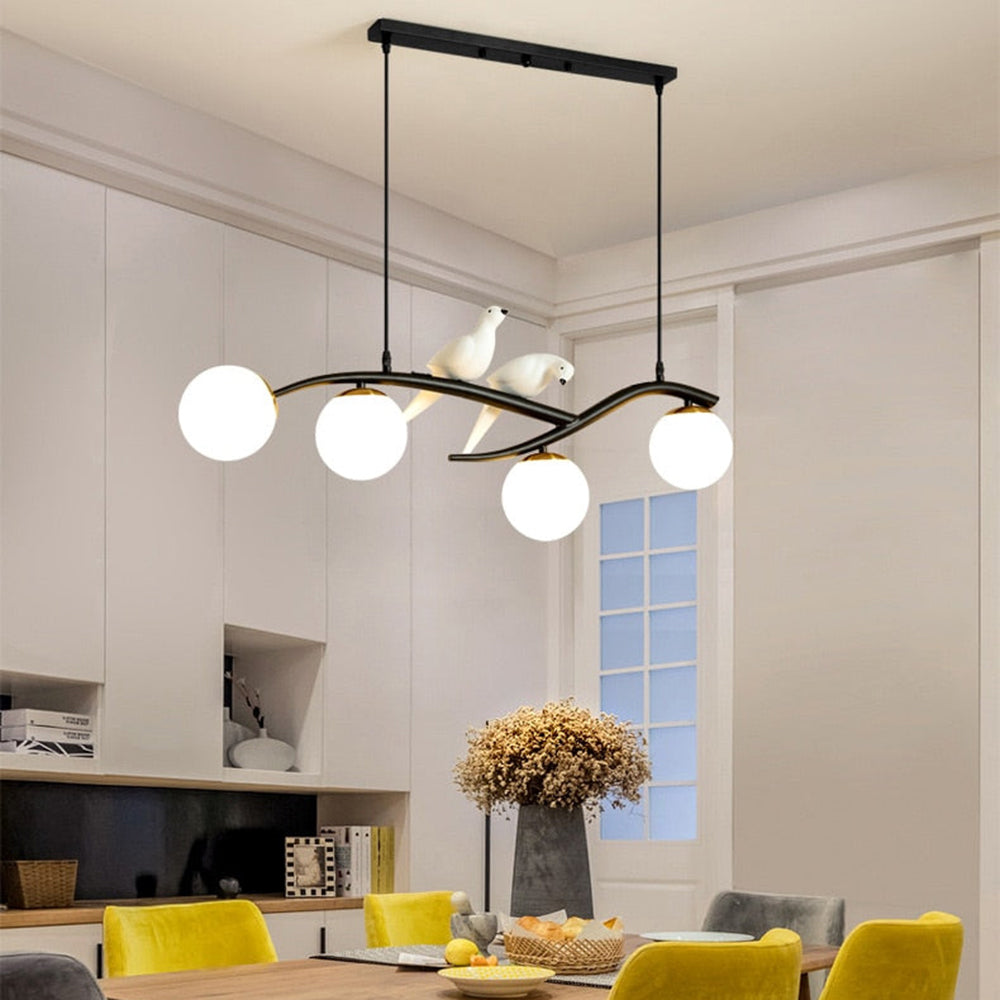 Arisha Mondern Bird Pendant Light, 2 Colour - Neutralighting