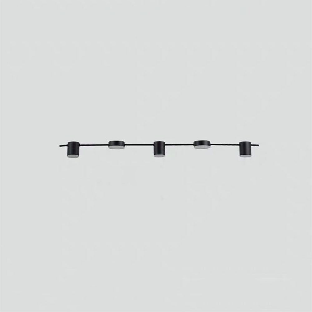 Arisha Minimalist Multi Metal Pendant Light, Black/Gold - Neutralighting