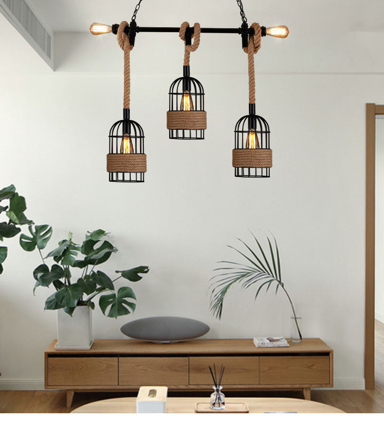 Epoch Retro LED Pendant Light Black Metal Cafe/Bar/Dining Room - Neutralighting