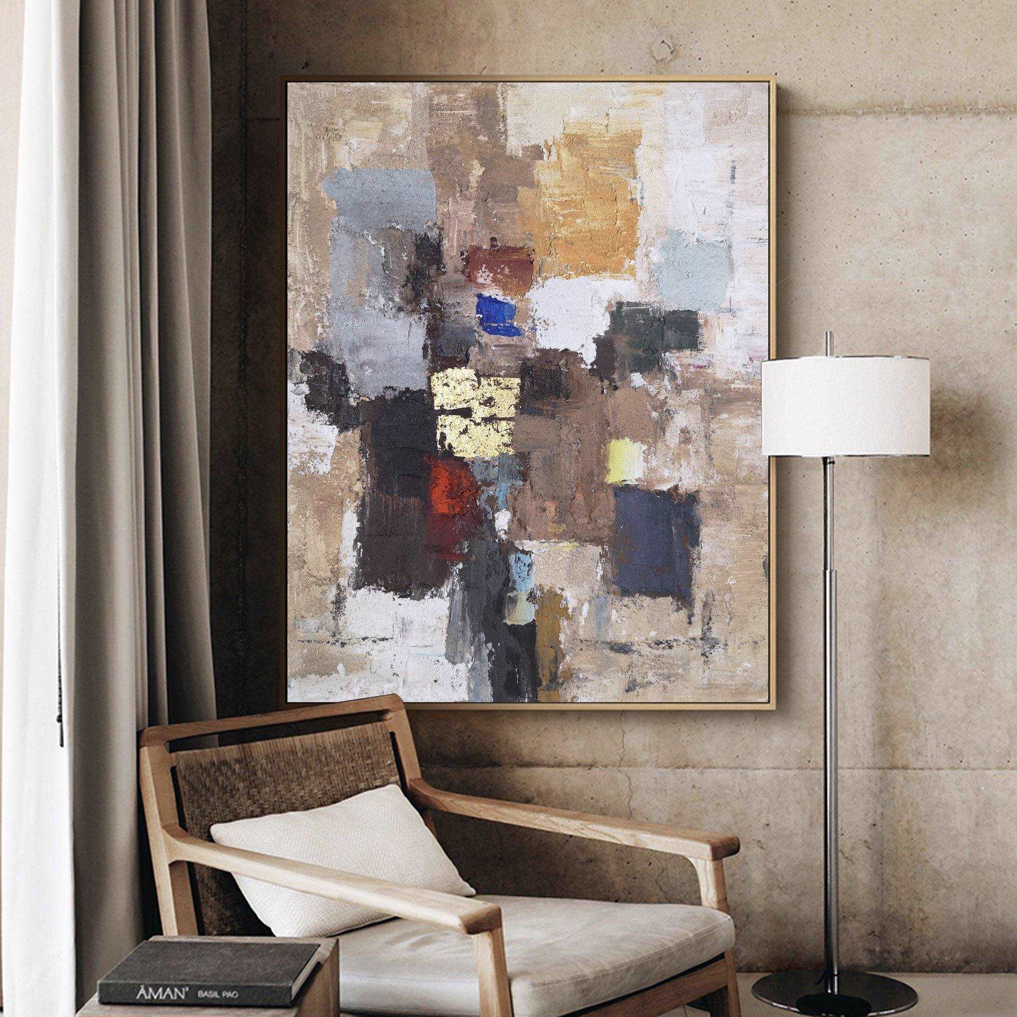 Abstract Geometric Painting