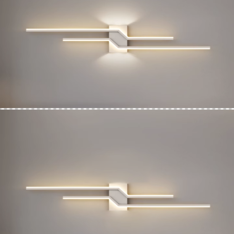 Arisha Minimalist Linear Metal Vanity Wall Light - Neutralighting