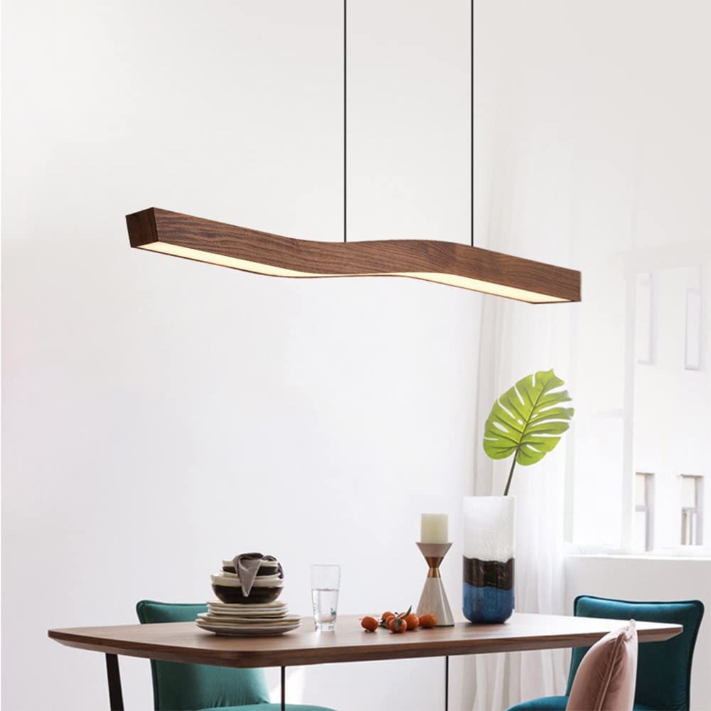 Ylen Nordic Pendant Light Wood Living Room/Bedroom/Dining Room - Neutralighting