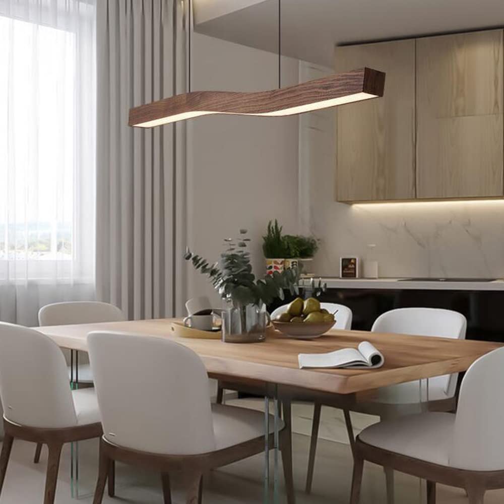 Ylen Nordic Pendant Light Wood Living Room/Bedroom/Dining Room - Neutralighting