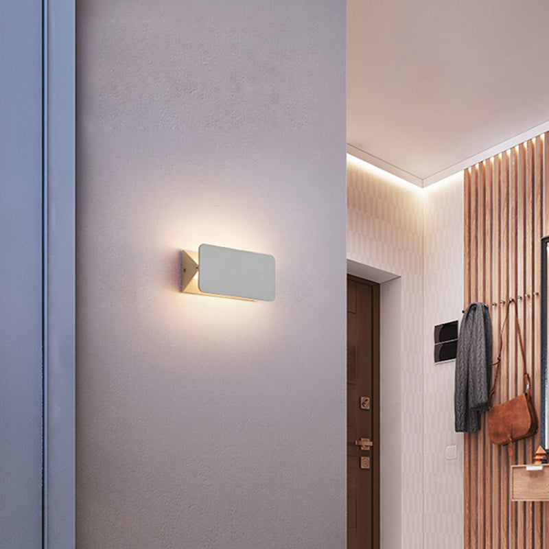 Arisha LED Metal Indoor Wall Lamp Rotatable, White - Neutralighting