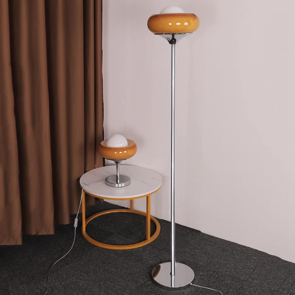 Morandi Modern Stained Glass Tall Floor Lamp - Neutralighting