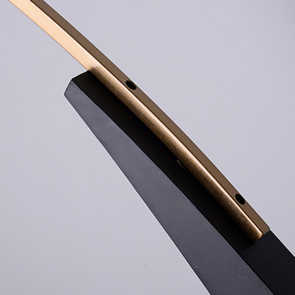 Salgado Floor Lamp 3 Color Temperature Switchable, Artificial Fabric/Metal - Neutralighting