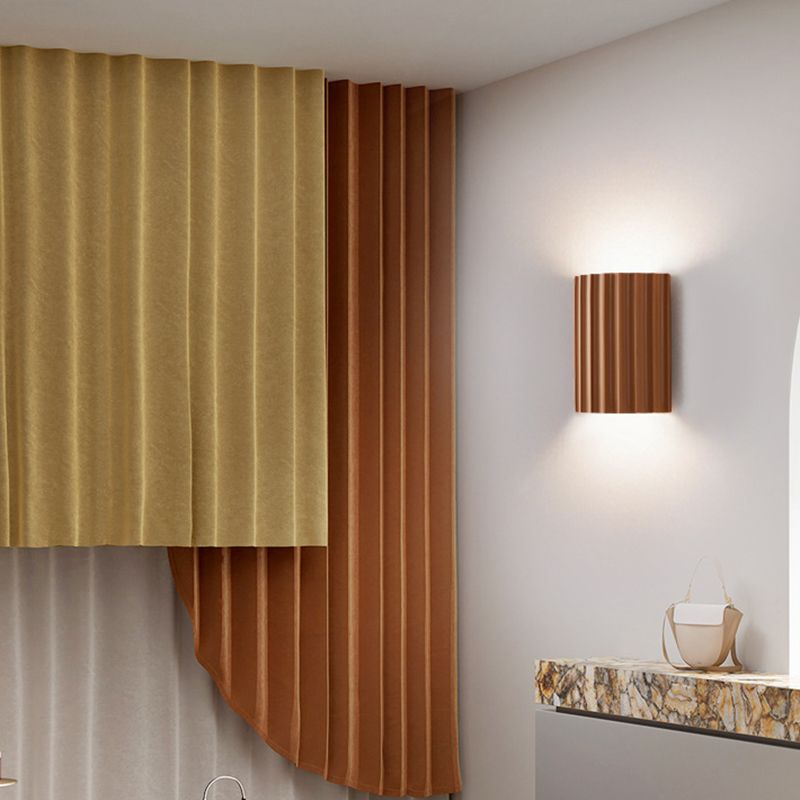 Cora Semi-cylindrical Resin Wall Lamp - Neutralighting