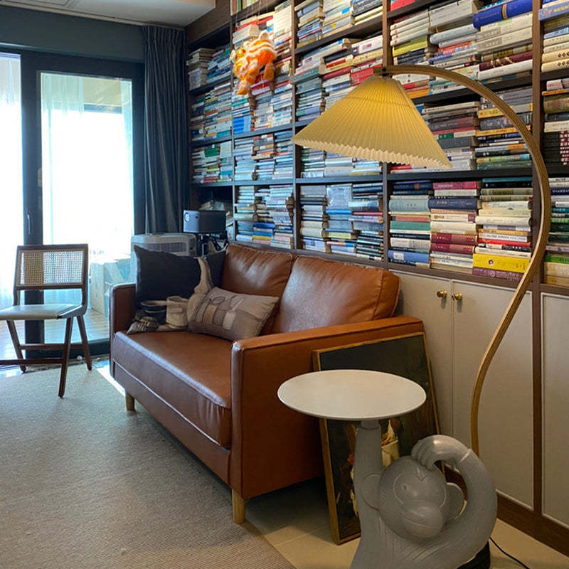 Muto Unique LED Floor Lamp, Wood/Metal, Living Room - Neutralighting