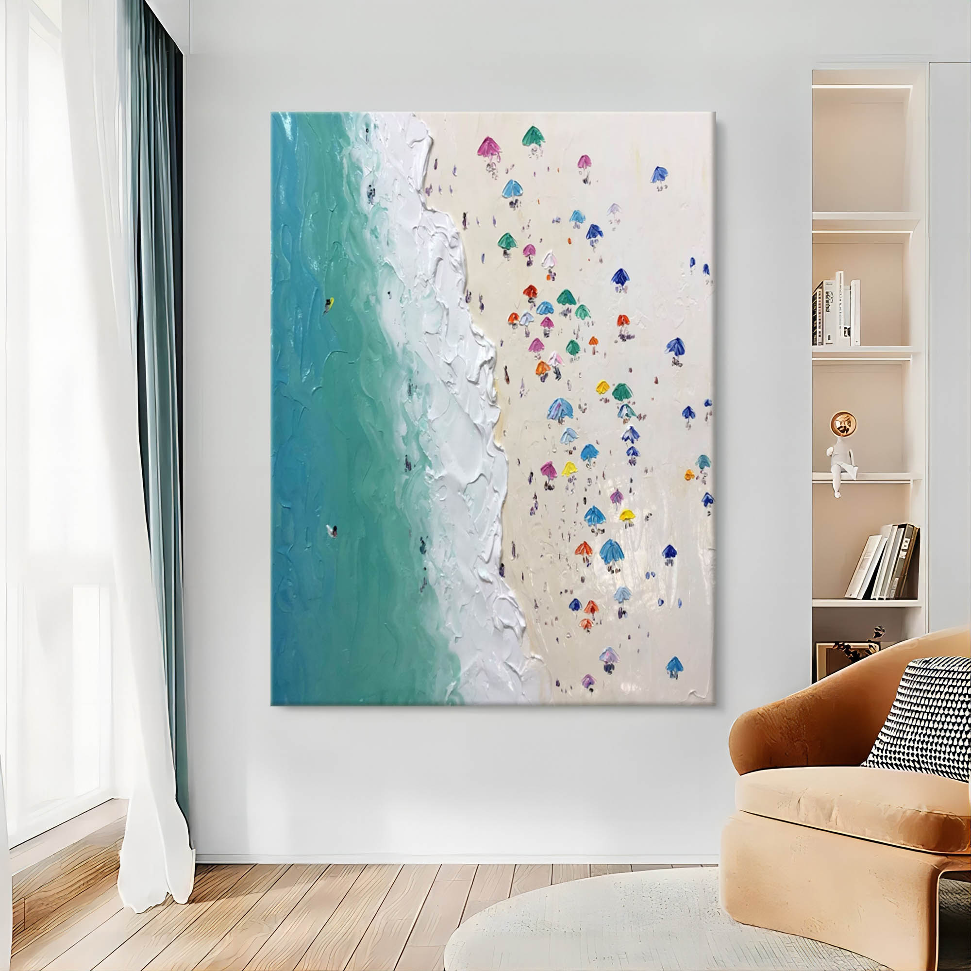 Wall Art Coastal Joyful Summer Vibrant