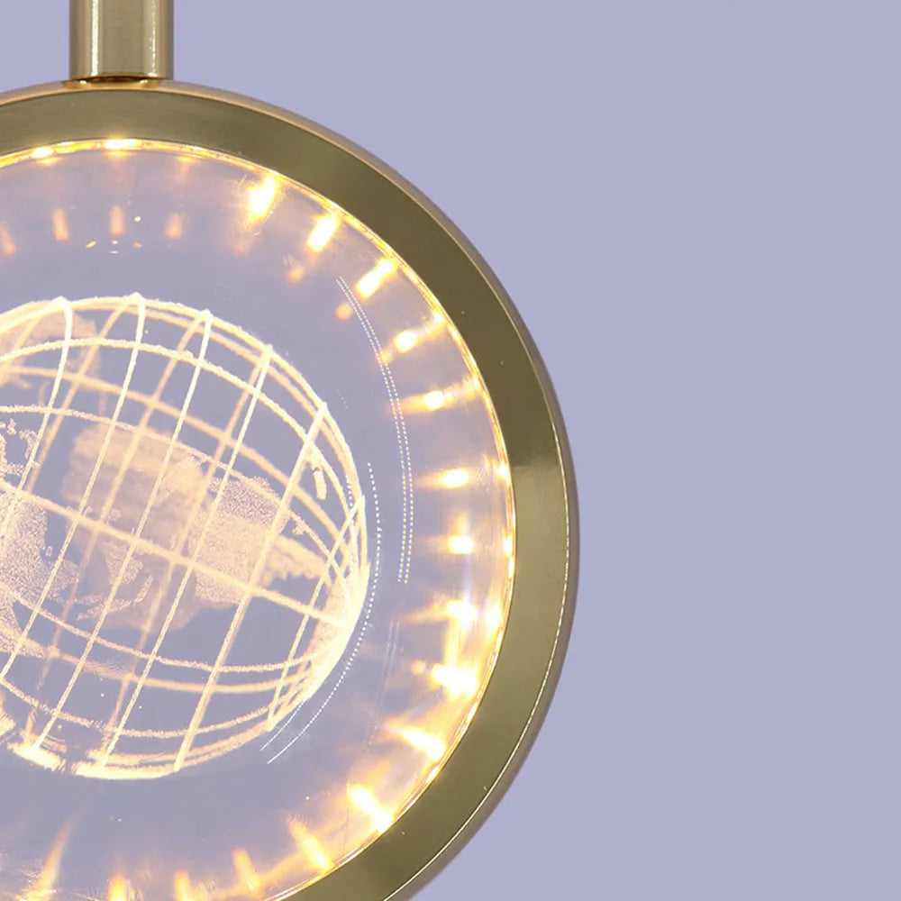 Kristy Morden Spherical Metal Pendant Light, Gold - Neutralighting