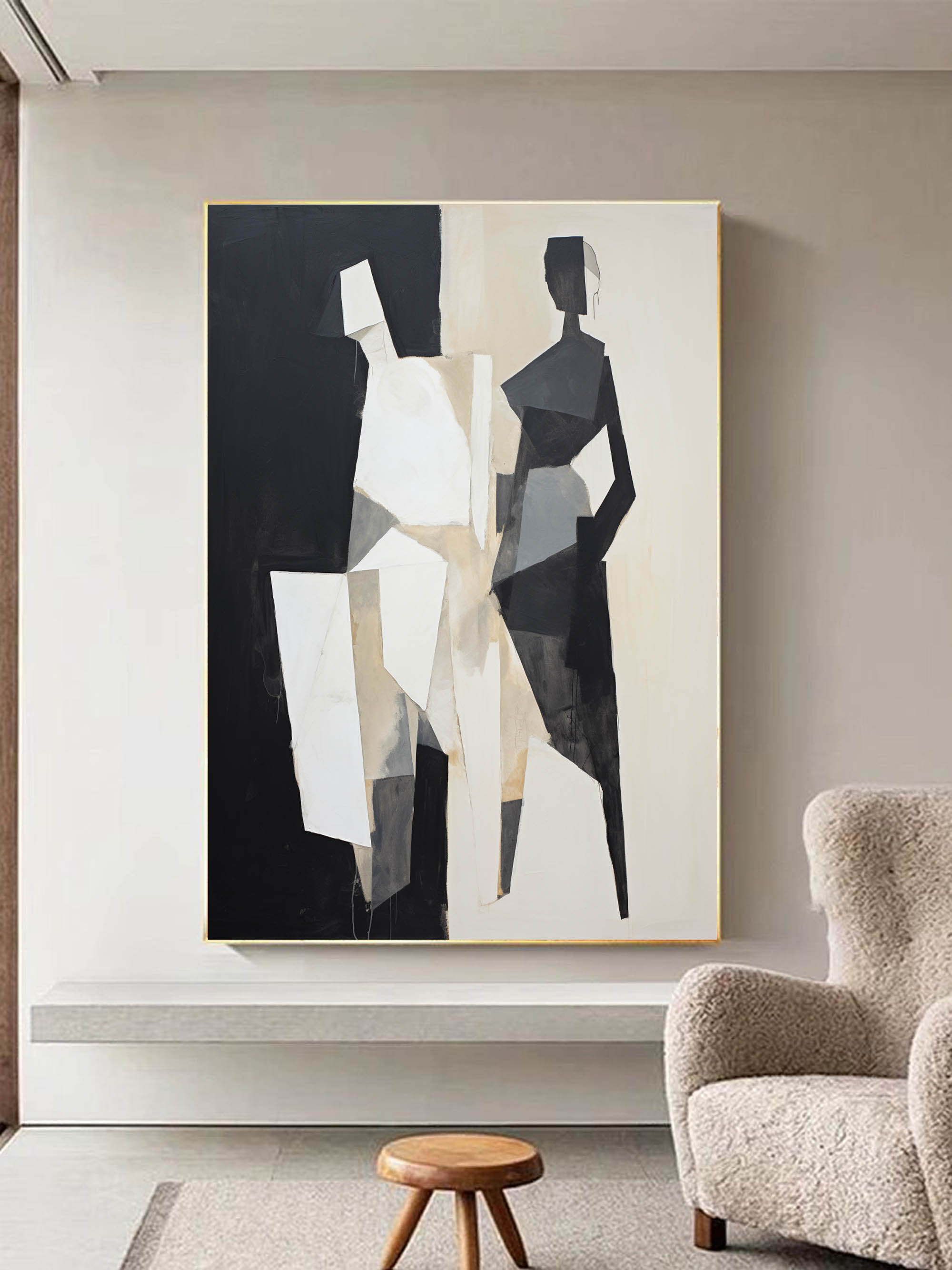 Contemporary Minimalist Art MA002 - Neutralighting