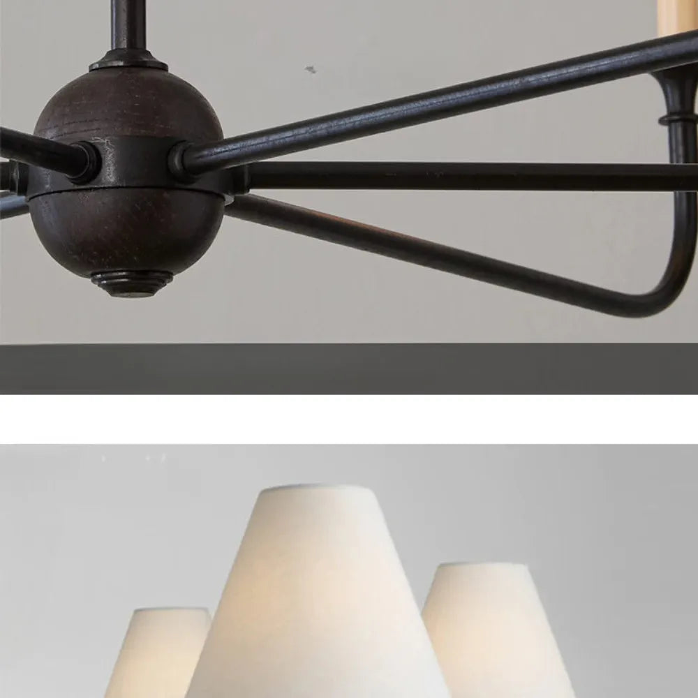 Silva Vintage Retro Metal Elegant Chandeliers Living Room - Neutralighting