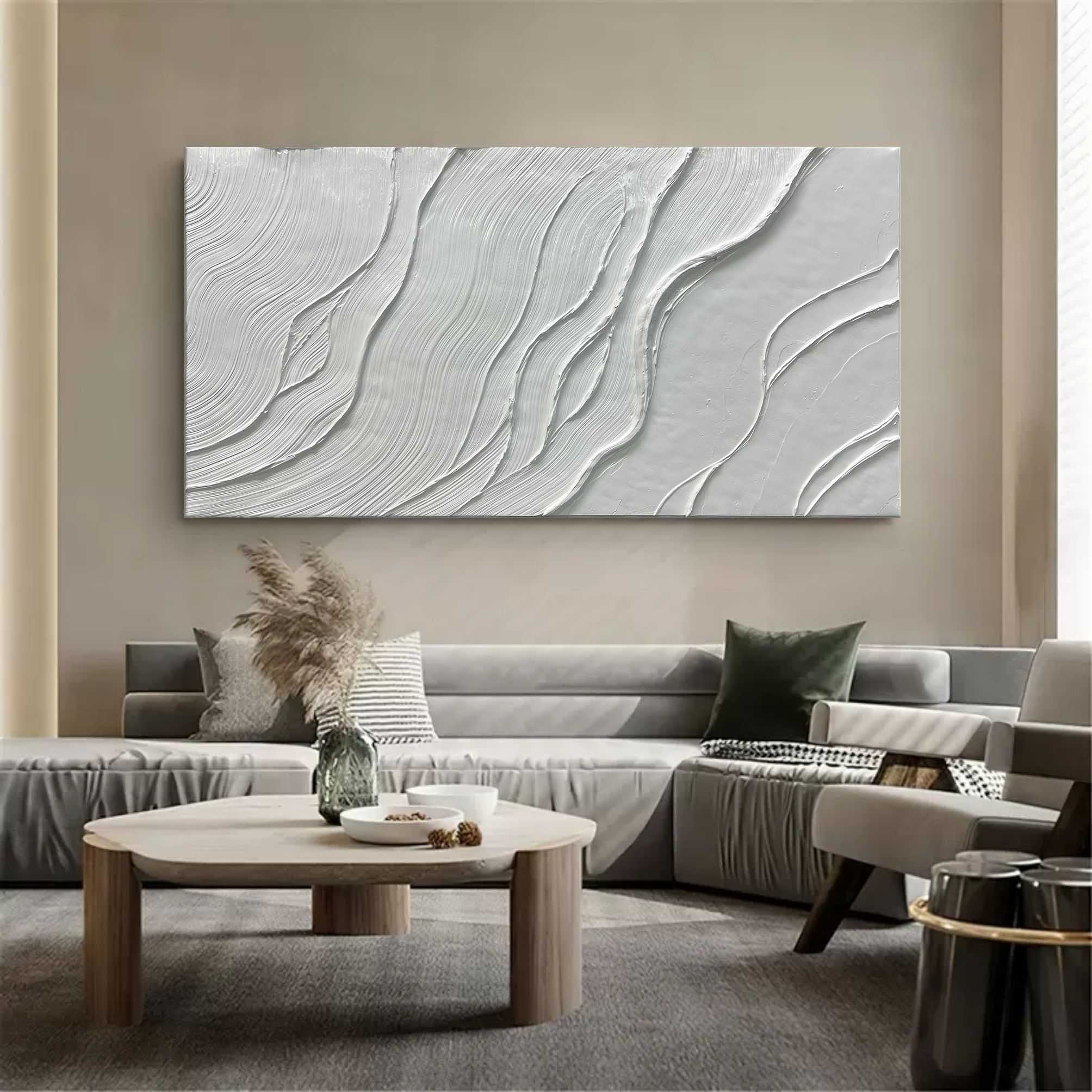 Plaster Art Texture Painting SG195 - Neutralighting