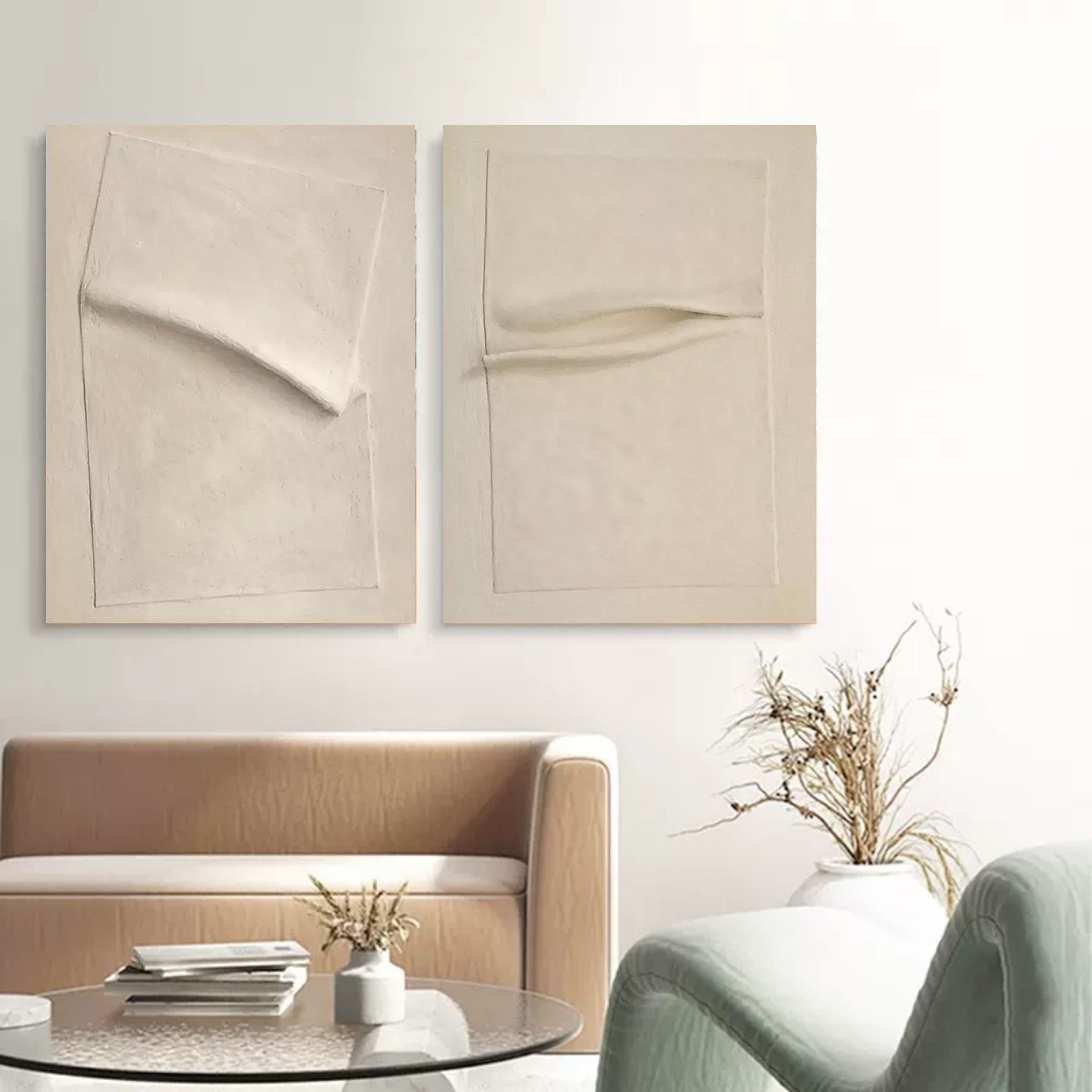 Abstract Painting Set Of 2 SP033 - Neutralighting