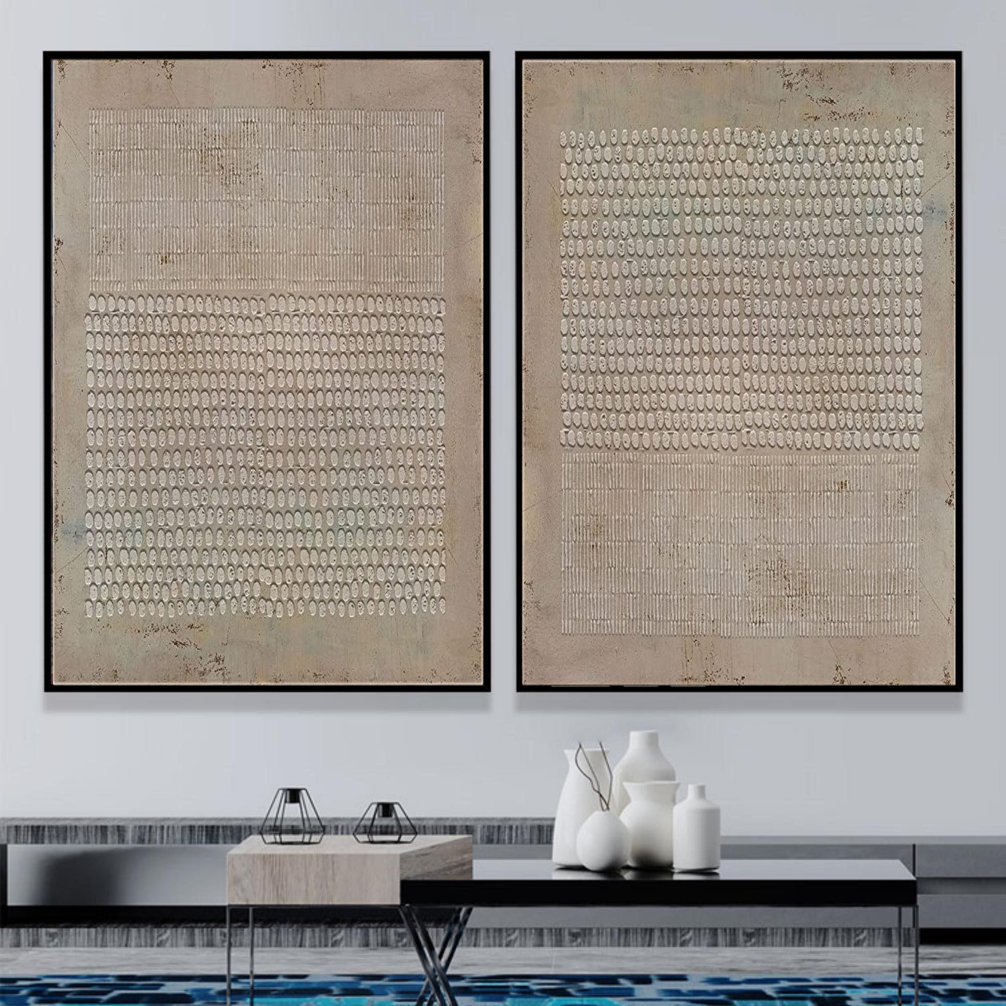 Abstract Painting Set Of 2 SP069 - Neutralighting