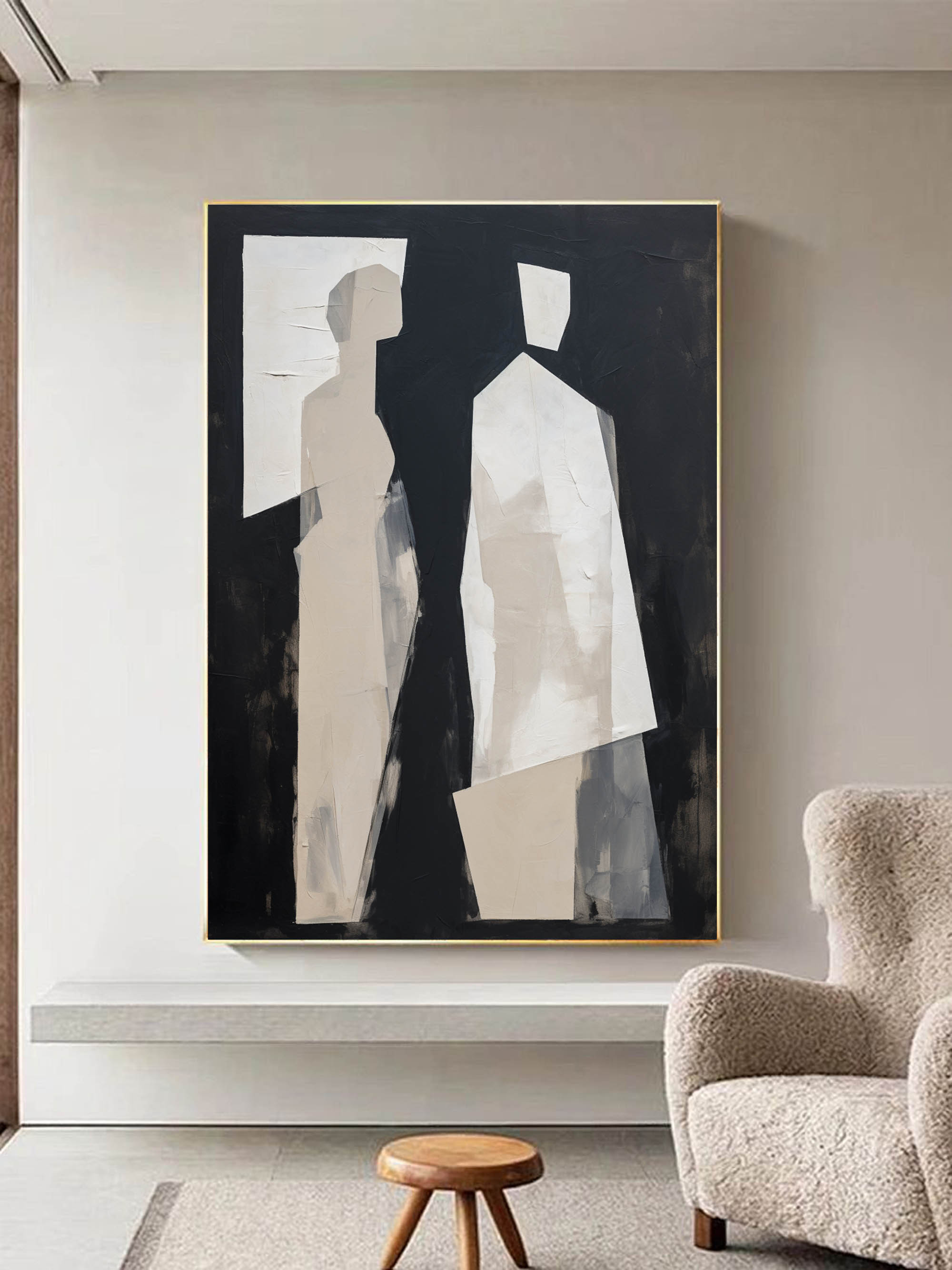 Contemporary Minimalist Art MA016 - Neutralighting