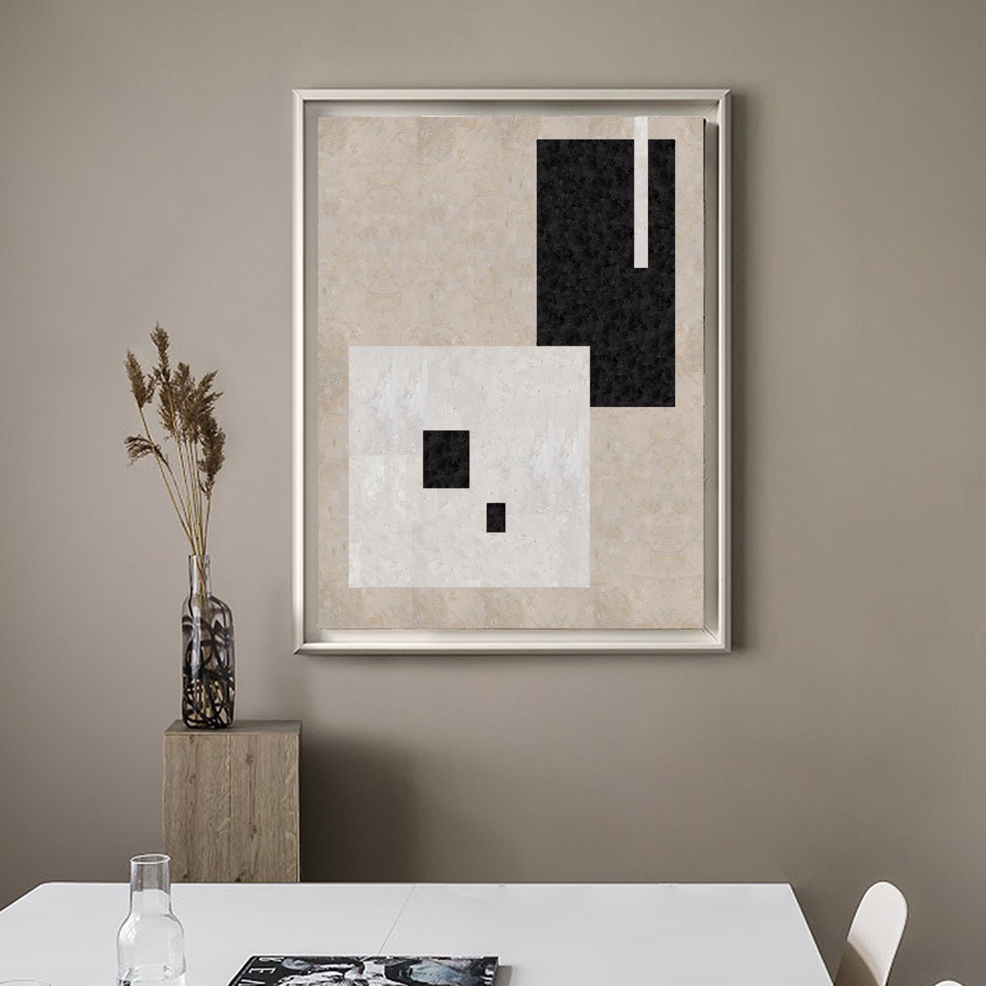 Geometric Minimalist Art ABAV28 - Neutralighting