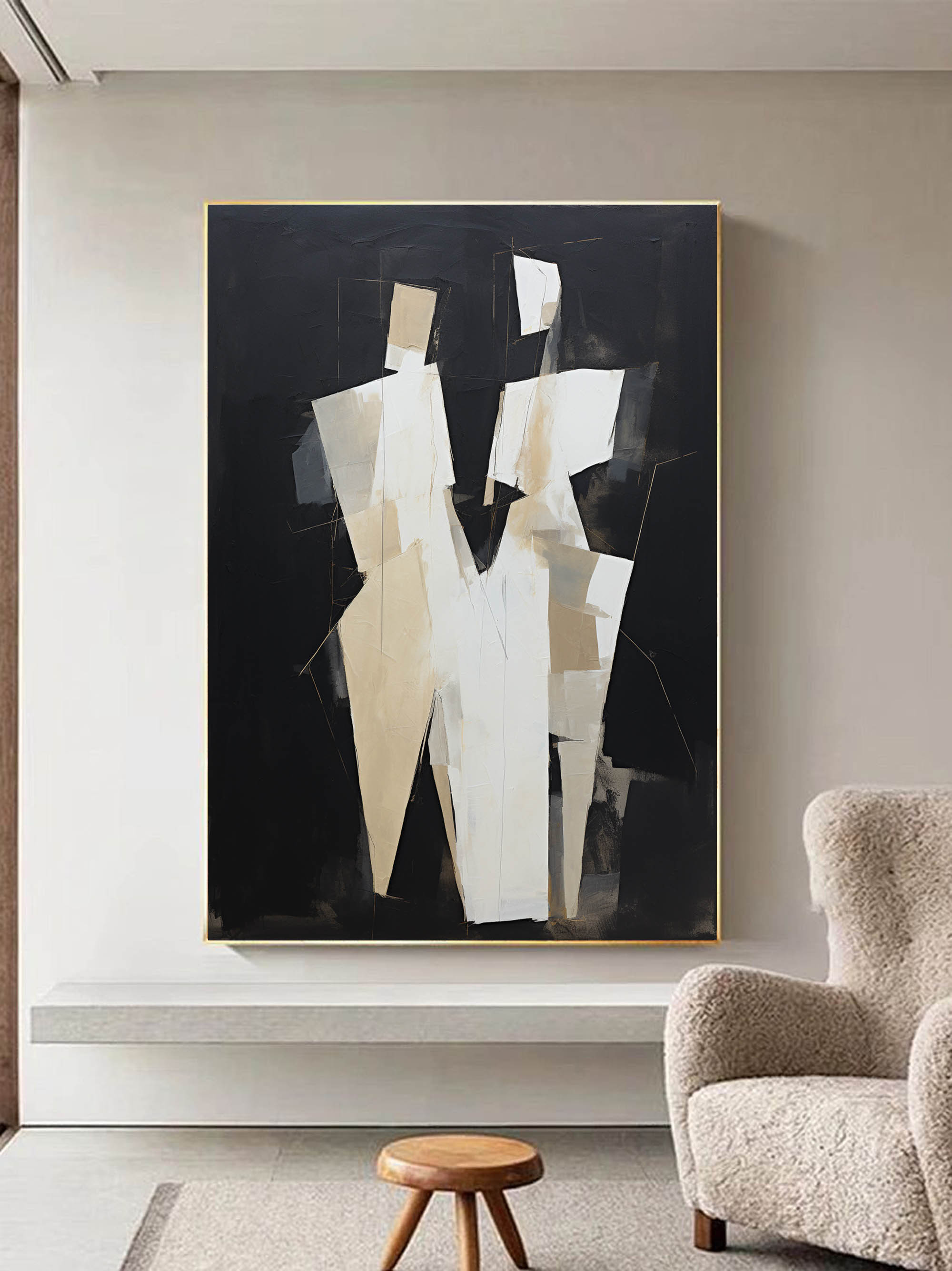 Contemporary Minimalist Art MA009 - Neutralighting