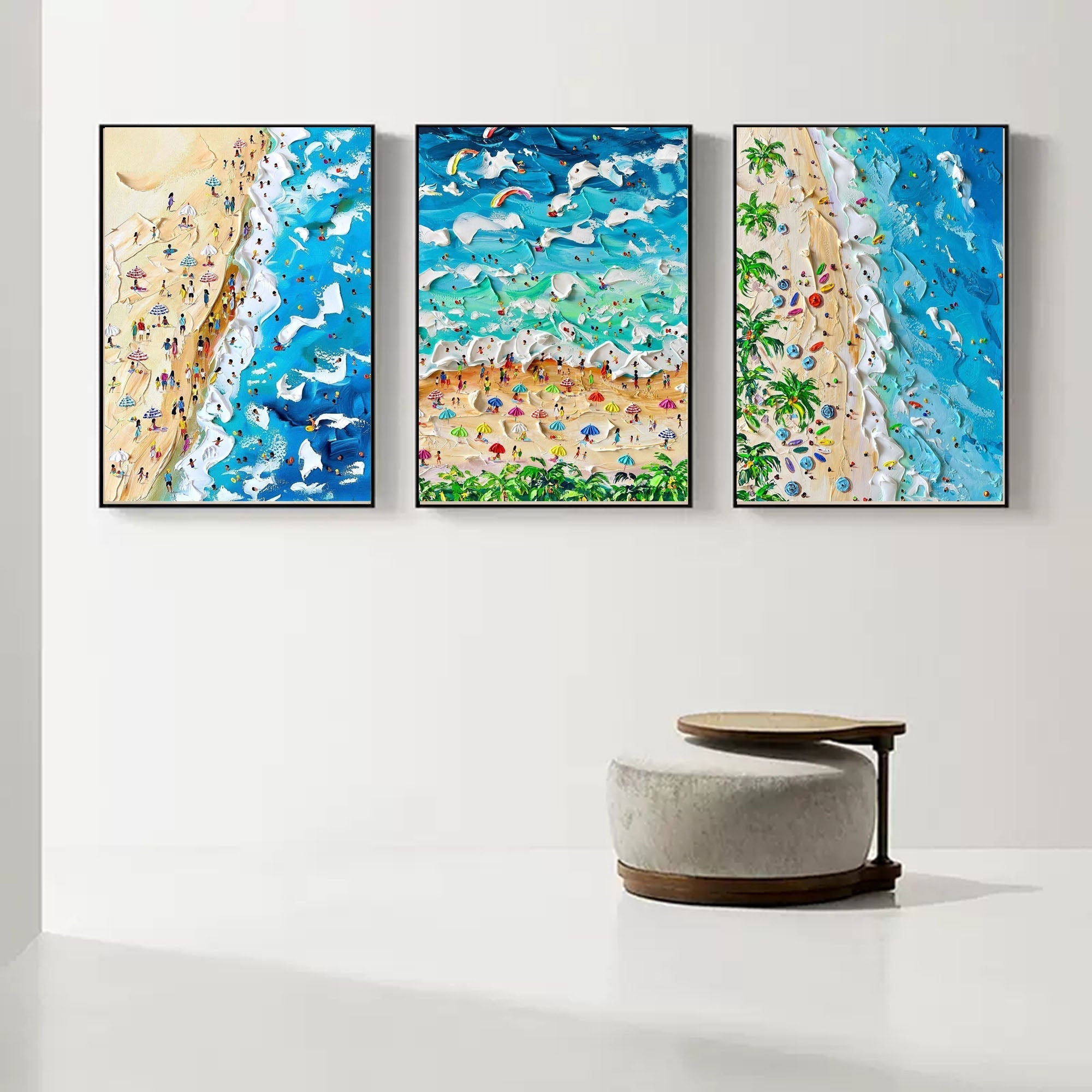 Abstract Painting Set of 3 SP125 - Neutralighting