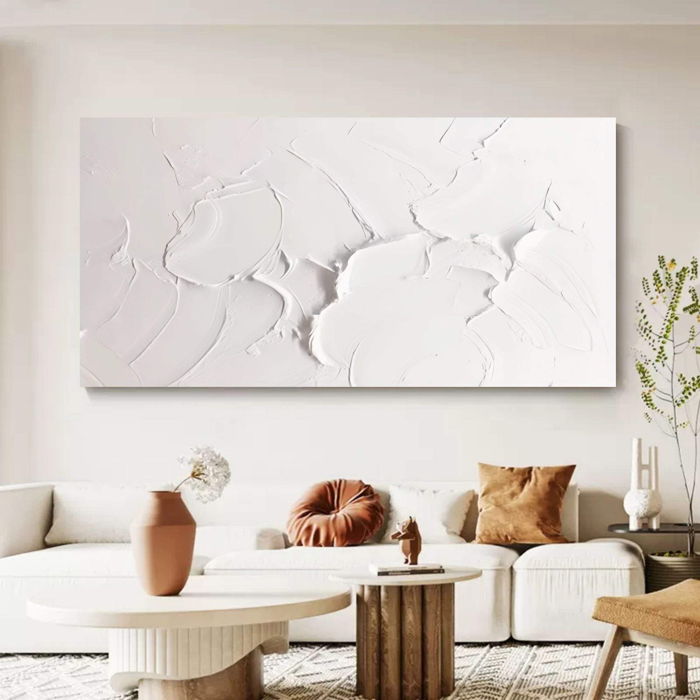 Plaster Art Texture Painting SG174 - Neutralighting