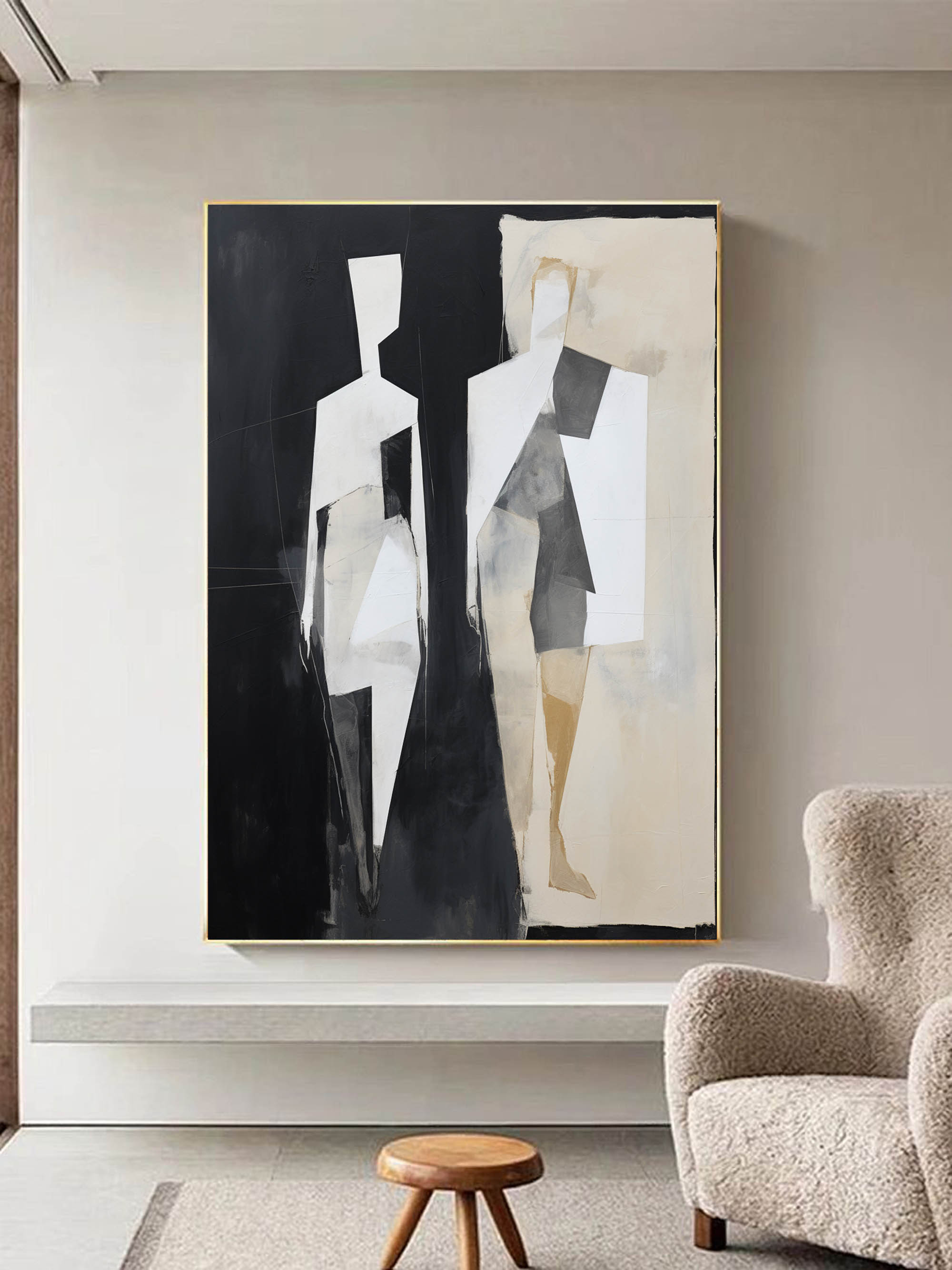 Contemporary Minimalist Art MA005 - Neutralighting