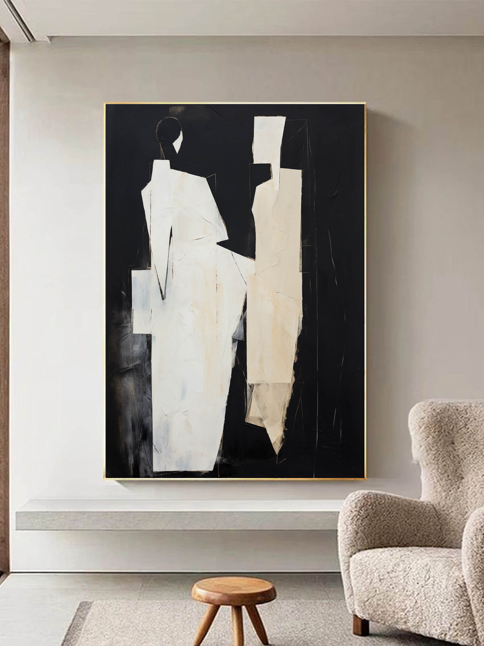 Wall Art Figurative Contemporary Minimalist Modern Art