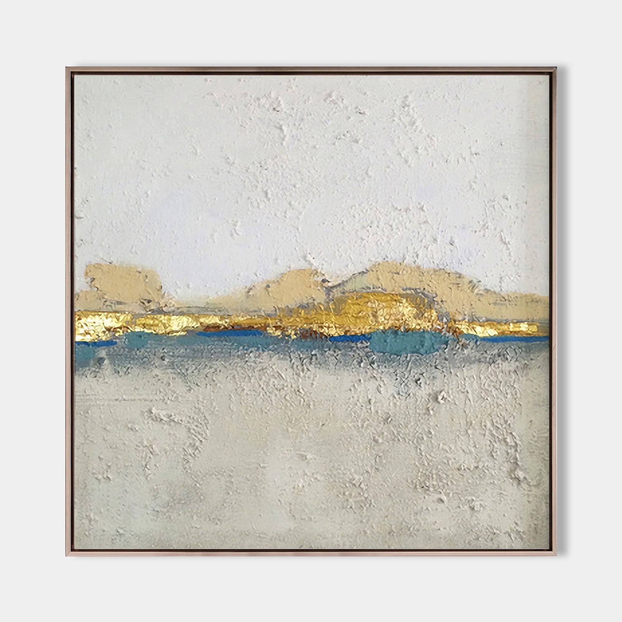 Gold Landscape Abstract Art ABLS04 - Neutralighting